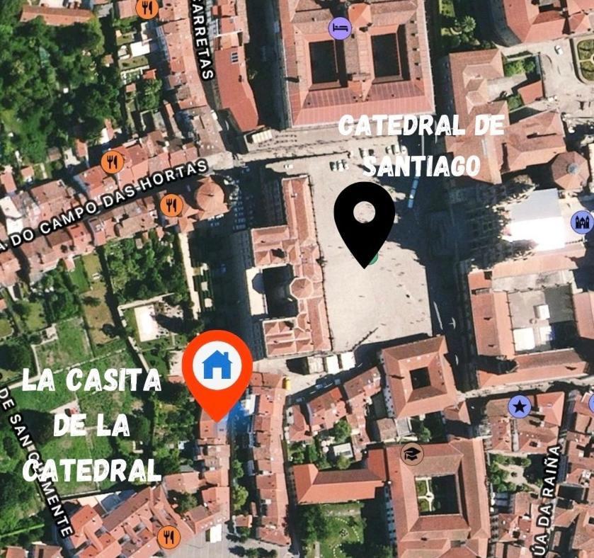 Ferienwohnung La Casita De La Catedral A 50M De La Catedral Santiago de Compostela Exterior foto